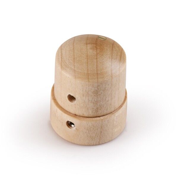 Framus & Warwick Parts - Stacked Wooden Dome Knob - Maple