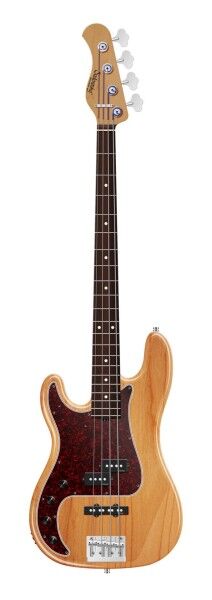 Sadowsky MasterBuilt 21-Fret Hybrid P/J Bass, Red Alder Body, Morado Fingerboard, 4-String, Lefthand - Natural Transparent High Polish