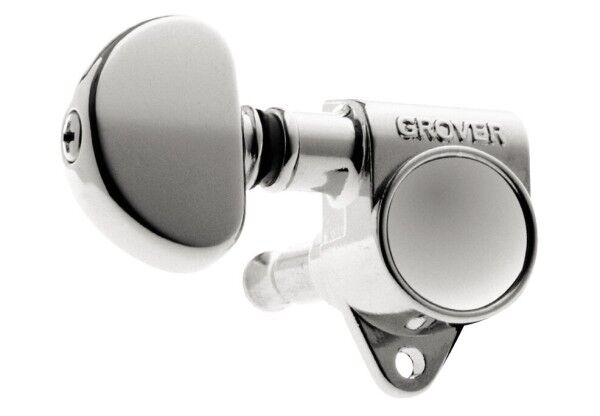 Grover 102-18 Series - Original Rotomatics with 18:1 Gear Ratio - Single Guitar Machine Heads