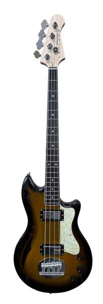 Lakland Skyline Hollowbody-30 Bass, 4-String - Tobacco Sunburst Gloss