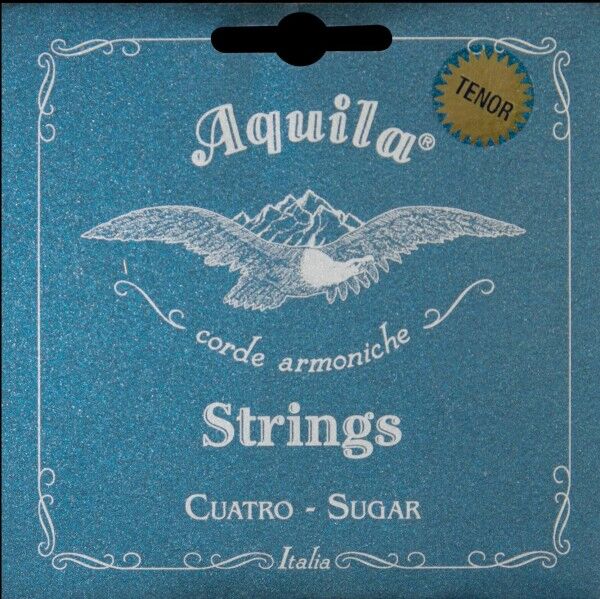 Aquila 24CH - Sugar Series, Cuatro Tenor String Set - Normal Tension F# C# A E Tuning