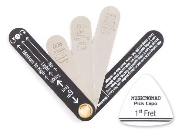MusicNomad Precision Truss Rod Gauge with Pick Capo (MN600)