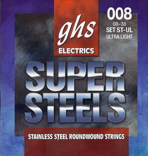 GHS Super Steels Electric Guitar String Sets