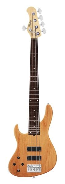 Sadowsky MetroLine 24-Fret Modern Bass, Red Alder Body, Morado Fingerboard, 5-String, Lefthand - Natural Transparent Satin