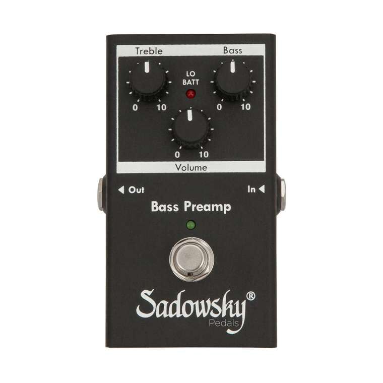 Sadowsky SBPD-1 Bass Preamp and DI Pedal