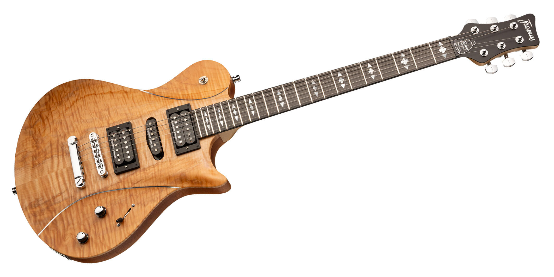 Framus Teambuilt Pro Series Panthera II Studio Supreme - Natural  Transparent Satin