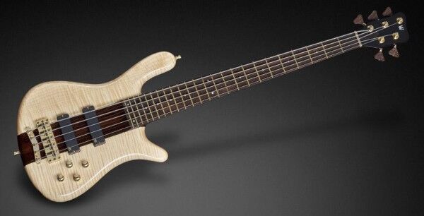 Warwick Custom Shop Streamer Stage I, 5-String - Natural Transparent High Polish - 17-3712