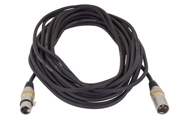 RockCable Microphone Cable - XLR (male) / XLR (female), color coded