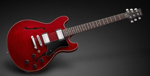 Framus Teambuilt Pro Series Mayfield Pro - Burgundy Red Transparent High Polish