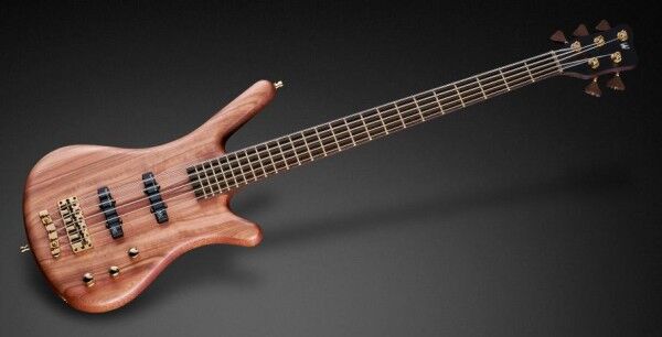 Warwick Custom Shop Corvette Standard, 5-String - Natural Oil Finish - 18-3892