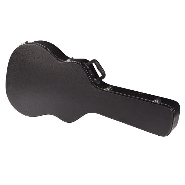 RockCase - Standard Line - Acoustic Guitar Hardshell Case (Classical), Arched Lid, Curved - Black