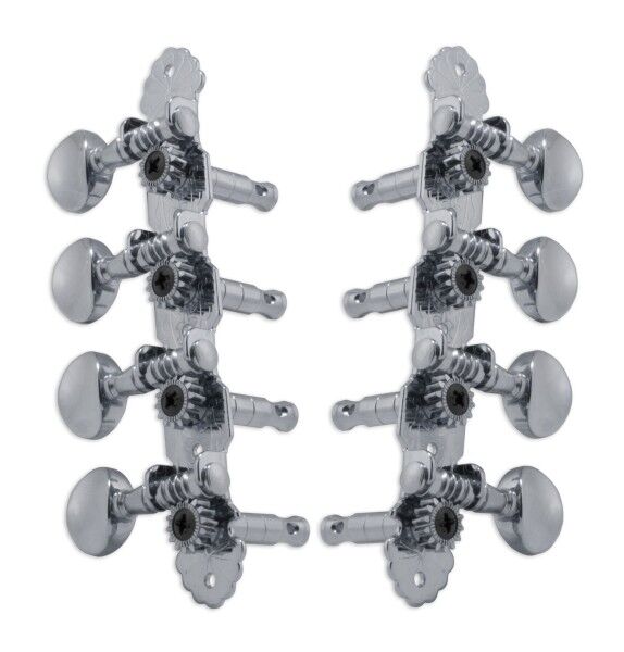 Grover 304 Series - Sta-Tite Mandolin Machines - Mandolin Machine Heads, 4 + 4