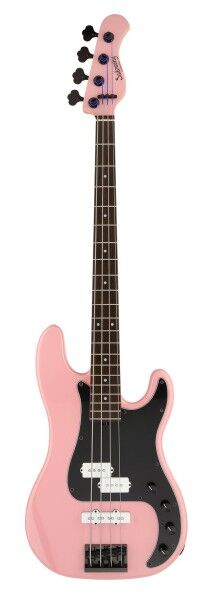 Sadowsky Custom Shop 21-Fret Hybrid P/J Bass, 4-String - Solid Shell Pink High Polish - 21-04207