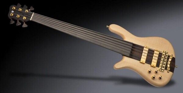 Warwick Masterbuilt Streamer Stage I, Fretless, Lefthand, 6-String - Natural Oil Finish