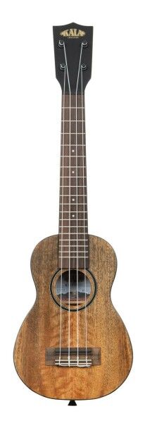 Kala KA-CM-SLN - Curly Mango Soprano Long Neck Ukulele, with Bag