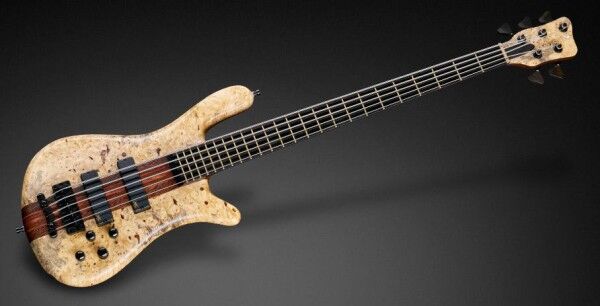 Warwick Custom Shop Streamer Stage I, 5-String - Natural Transparent Satin - 18-3915