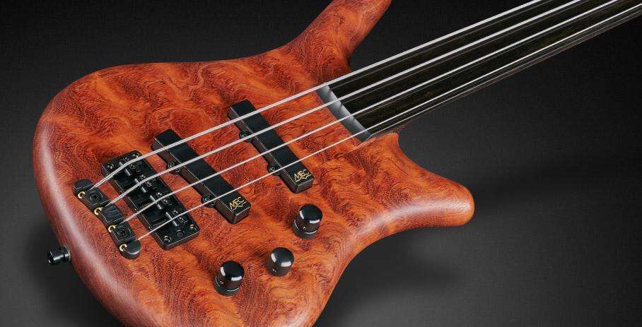 Warwick Custom Shop Thumb NT, 4-String - Fretless - Natural
