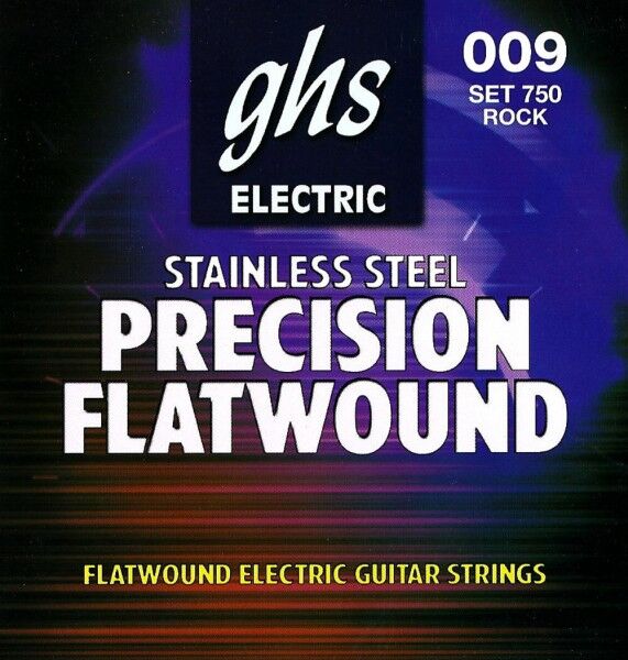 GHS Precision Flatwound Electric Guitar String Sets
