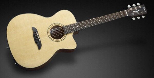 Framus Legacy Series FF 14 SV Folk, with Cutaway & EQ - Vintage Transparent High Polish Natural Tinted