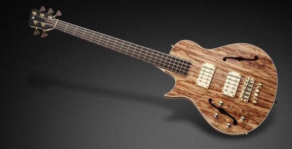Warwick Custom Shop Star Bass SC, Lefthand, 5-String - Natural Oil Finish - 15-2977