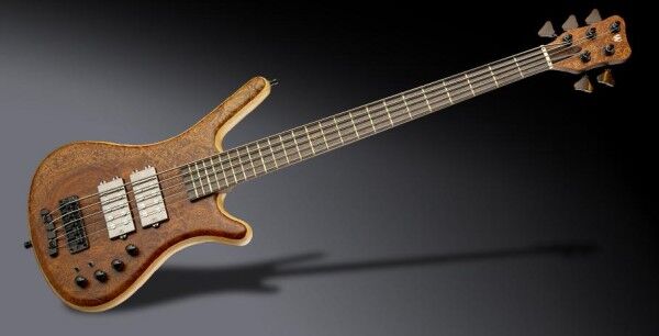 Warwick Custom Shop Corvette $$, 5-String - Natural Transparent Satin - 19-4060