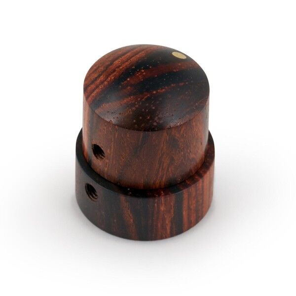 Framus & Warwick Parts - Stacked Wooden Dome Knob - Cocobollo