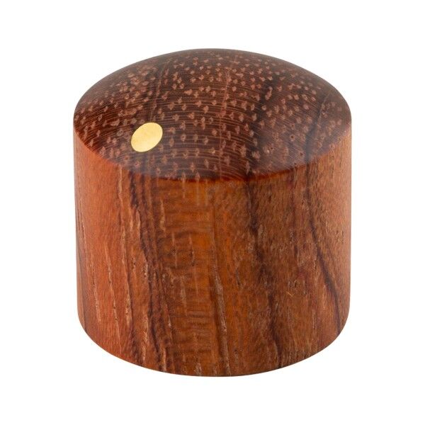 Framus & Warwick Parts - Wooden Dome Knob - Bubinga Pommele