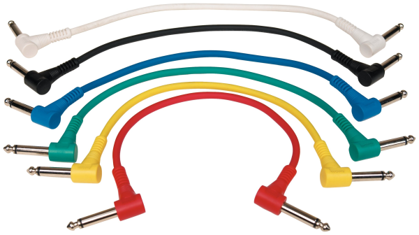 RockCable - TS Patch Cable (6.3 mm) / Angled Plug
