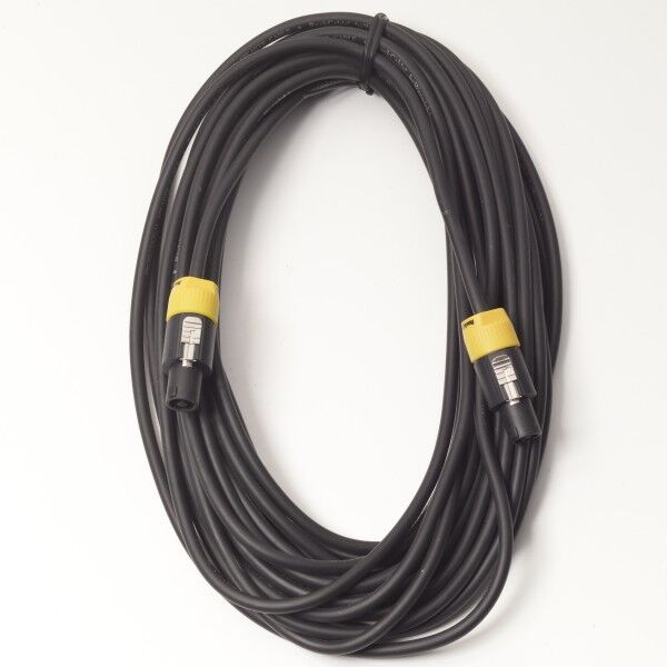 RockCable Speaker Cable - lockable coaxial plug, 2-pin