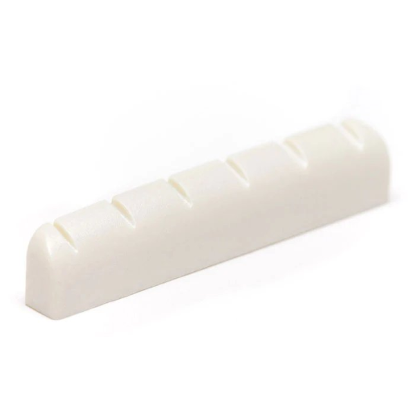 GraphTech TUSQ 1728-00 - Slotted Guitar Nut, (43,57 x 5,13 mm) - Acoustic / Electric, Rounded, Flat