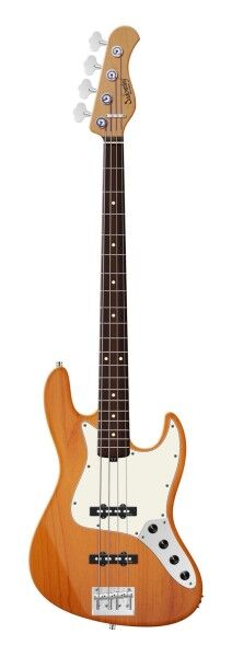 Sadowsky MasterBuilt 20-Fret Ultra Vintage J/J Bass, Red Alder Body, Morado Fingerboard, 4-String - Honey Violin Transparent Satin