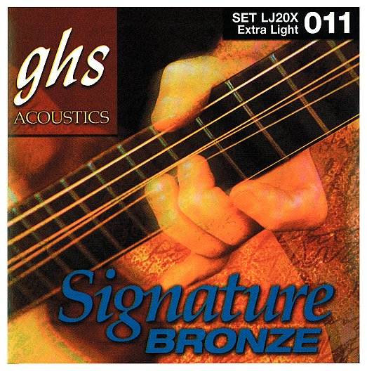 GHS Laurence Juber Signature Bronze Acoustic Guitar String Sets