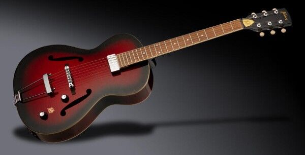 Framus Vintage Series 5/51 Studio - Burgundy Blackburst Transparent High Polish