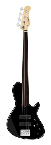 Sadowsky MetroLine 24-Fret Single Cut Bass, Red Alder Body, 4-String, Fretless