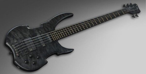 Warwick Masterbuilt Vampyre, 5-String - Nirvana Black Transparent Satin