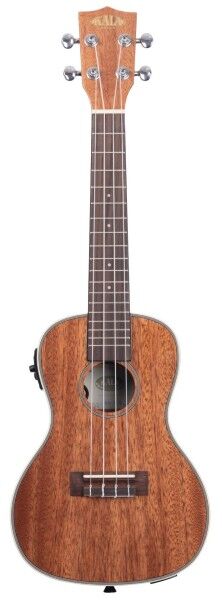KALA KA-CGE - Gloss Mahogany Concert Ukulele, with EQ & Bag (UB-C)