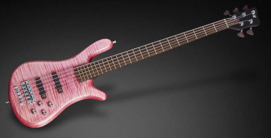 Warwick Custom Shop Streamer LX, 5-String - Bleached Rose Transparent Satin  - 17-3433