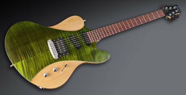 Framus Masterbuilt Idolmaker 5'R - Emerald Green Transparent Satin