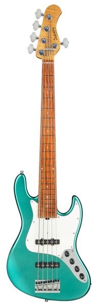 Sadowsky Custom Shop 21-Fret Vintage J/J Bass, 5-String - Solid Pelham Blue High - 21-4350