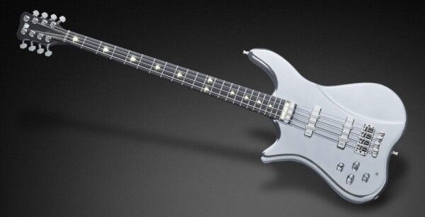 Warwick Custom Shop Katana NT, Lefthand, 8-String - Chrome Silver - 16-3104