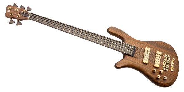 Warwick Custom Shop Streamer Stage I - 5-string, Lefthand, Natural Oil Finish - 23-4403