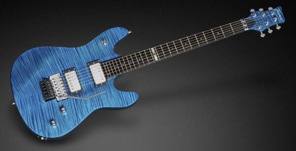 Framus Custom Shop Diablo Progressive X - Ocean Blue Transparent High Polish - 17-3681