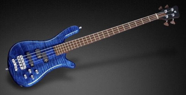 Warwick Custom Shop Streamer LX, 4-String - Dark Blue Transparent High Polish - 16-3344