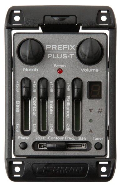 Warwick Parts - Fishman Prefix Plus-T Electronics and Piezo Pickup, 5-String