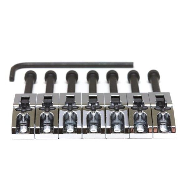 Ghost PN-0080-C7 - Floyd Rose Style Saddle Pickups, 7-String - Chrome