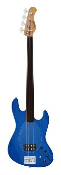 Sadowsky MasterBuilt 21-Fret Vintage M Bass, Swamp Ash Body, 4-String, Fretless