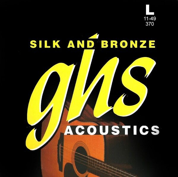 GHS Silk and Bronze Acoustic Guitar String Sets