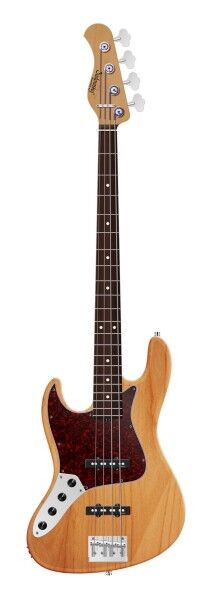 Sadowsky MasterBuilt 21-Fret Vintage J/J Bass, Red Alder Body, Morado Fingerboard, 4-String, Lefthand - Natural Transparent Satin