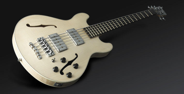 Warwick Masterbuilt Star Bass II Maple, 5-String - Natural Transparent Satin
