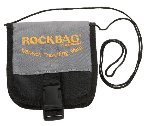 Warwick Traveling Wear - Neck Wallet / Travel Pocket - Black